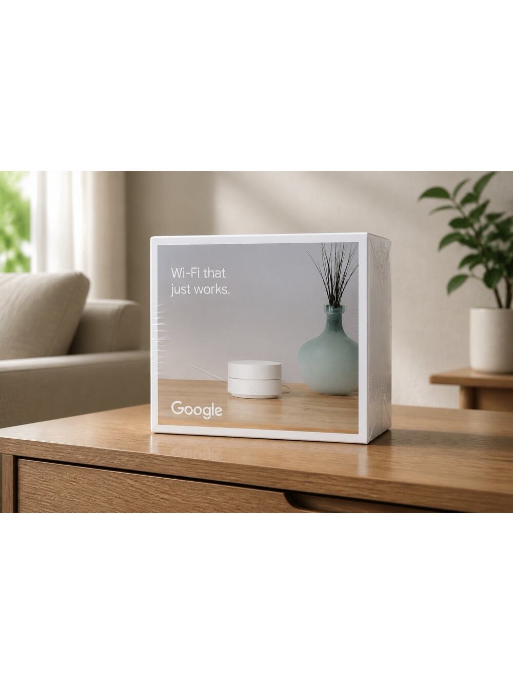 Google Wifi AC1200 Mesh WiFi System Wifi Router 1500 Sq Ft - Brand New SEALED